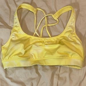 Aerie Pastel Yellow Swimsuit Top S